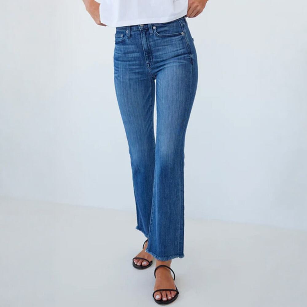 AYR The Pop Straight Leg Jeans in Bomba Wash Size 30